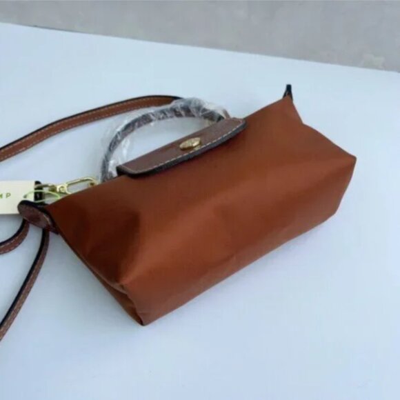 Longchamp Brown Mini Crossbody Bag - Picture 5 of 9
